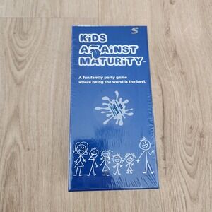 Kids Against Maturity Family Party Card Game Award Winning Blue Box New Sealed